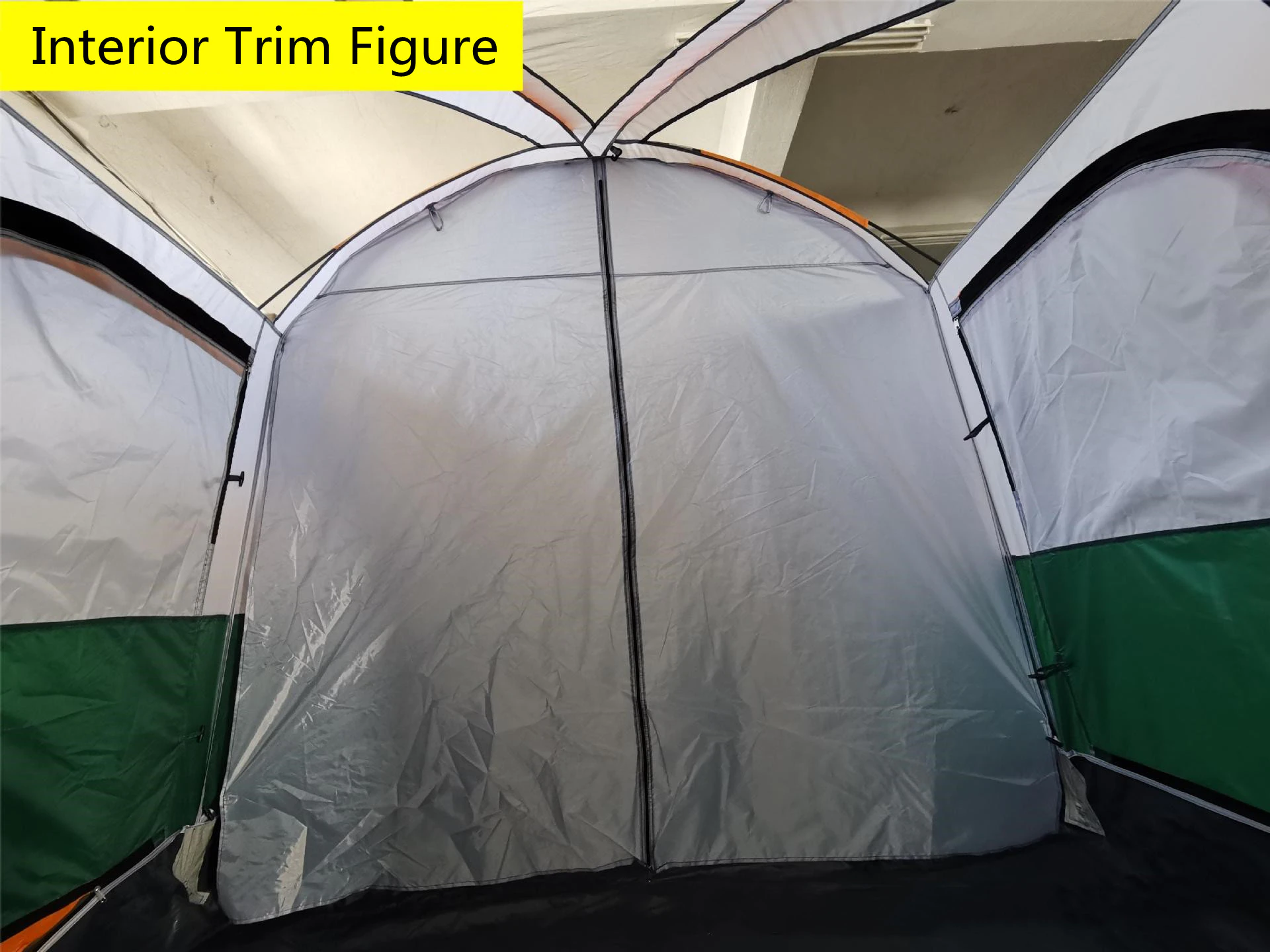 Cheap Goat Tents Outdoor Camping Tent Portable Rainproof Mosquito Proof Double Layer Tent 3 5 People One Bedroom One Hall Small Size Tent   